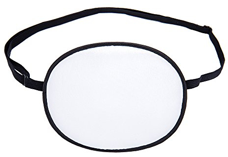 FMS Seide Elastischer Augenklappe behandeln Erwachsene Kinder Faule Auge/Amblyopie/Strabismus