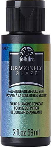PLAID ENTERPRISES, INC. FOLKART Color BLU/GRN/GO, Blau, Grün, Gold Shift, 59 ml (1 Stück)