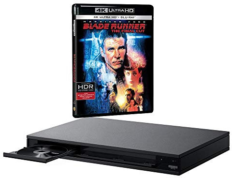 Sony UBP-X800 MULTIREGION Blu-ray Player Bundle with Blade Runner The Final Cut Ultra HD 4K Blu-ray Disc