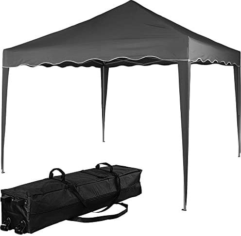 INSTENT Pavillon 3 x 3 m Basic wasserdicht UV Schutz 50+, anthrazit