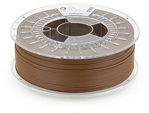 extrudr® PLA NX2 MATT ø1.75mm (1kg) 'SCHOKO BRAUN MATT' - 3D Drucker Filament - Made in Austria