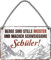 schilderkreis24 Blechschilder Kollektion 18x12cm – Lustige & inspirierende Sprüche zu Bergen, Wandern & Skifahren -Deko & Geschenkideen: (Berge sind Stille Meister)