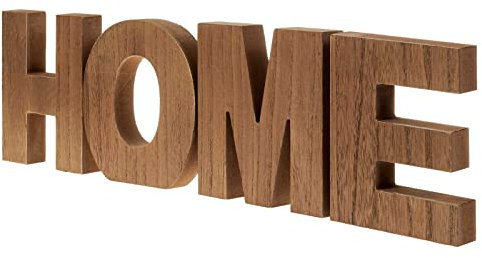 SIDCO Home Holzbuchstaben Schriftzug Buchstaben Holz Aufsteller Deko Schrift