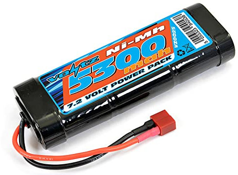 Voltz 5300mAh 7.2v NiMH RC Car Battery Stick Pack w/Deans Connector Plug
