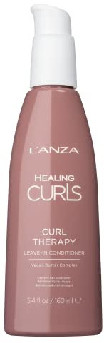 L'ANZA Pflegender Leave-In Conditioner für Locken - Feuchtigkeitspülung für geschmeidiges Haar, beugt Haarbruch vor, ohne Sulfate, ohne Parabene (160 ml)
