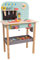 Owl & Fox Wooden Workbench, Pretend and Play Tool Workshop, with Saw, Spanner, Hammer, Screws and Accessories, Role Play for Kids 3+, Sustainable, Traditional & Stylish, 54.5 x 32 x 85 cm (h)