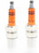 Lot de 2 bougies d'allumage de rechange F7TC pour tracteur générateur 168F 170, pompe à eau, kart, mini vélo, machine de polissage (orange)
