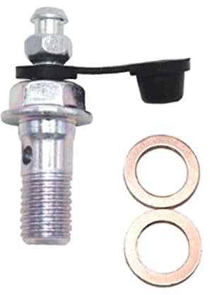VOCUE 10 Pcs Motorcycle Banjo Bolts & Washers Brake Hoses Banjo Bolts Motorcycle Brake Caliper Banjo Bolts Screws Durbale