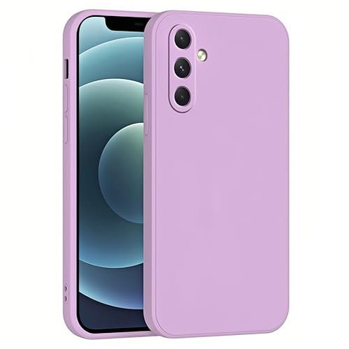 Mixroom - Cover Custodia Case per Samsung Galaxy A54 5G Protezione Fotocamera in Silicone TPU Morbido Opaco Bordi Piatti Colore Lilla