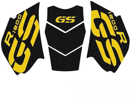 Tank-Traction-Pads Motorrad-Tankaufkleber Für R1200GS Adventure R1200 R 1200 GS ADV 2005 2006 2007 2008 2009 2010 2011 2012 Tankaufkleber, Schutz-Tankpad Motorrad-Tank Tankschutz-Aufkleber(Satz 2)