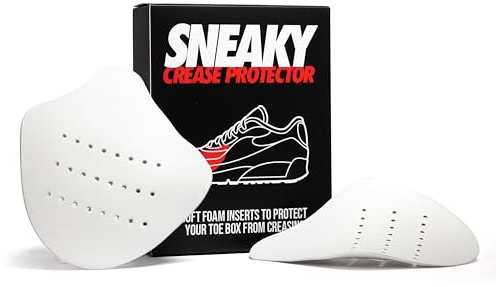 Sneaky Sneaker Crease Protectors, Age Box Shoe Creases, Anti Wrinkle Sneaker Shoe Crease Guards, Crease Protectors, One Pair. (Small UK 5-8)