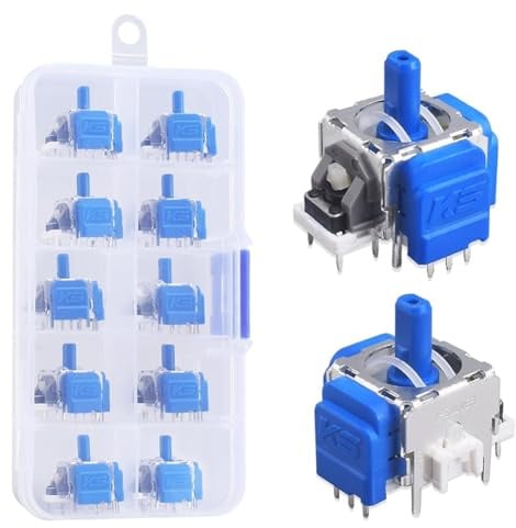 Hipzeepo Per Switch PRO TMR Joystick Ad Effetto Hall Magnetica Joystick Elettromagnetico Controller di Gioco Joystick 3D 10 Pezzi