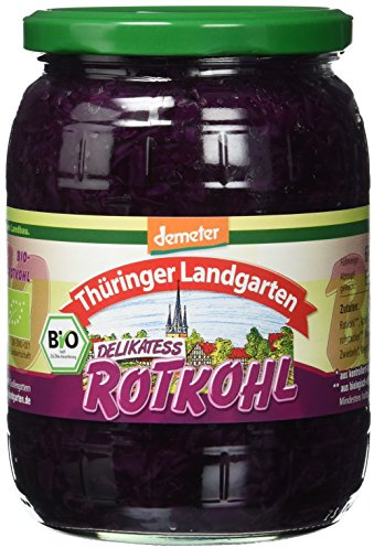 Thüringer Landgarten Demeter Delikatess Rotkohl, 0,65 kg