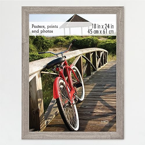 MCS Museum Poster Frame, 18 x 24 Inch, Barnwood