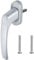 Premium Aluminium Fenstergriff Victory - Kunststoff Sockel, Farbe:Silber F1, Stiftlänge:35mm