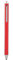 Stylets Universels à Écran Tactile, Stylets Capacitifs Haute Sensibilité et Précision avec Pointe Fine, Stylet Numérique Actif pour Tablettes et Téléphones Portables, Différentes Couleurs(Rouge)