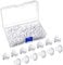 Jetec 500 Pieces 3/16 Plastic Plugs for Round Hole, Shelf Cap Cabinet Hole Cover Cupboard Shelf Pegs for in Furniture Cabinet Cupboard Shelves