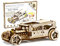 WOODEN.CITY 3D Holzpuzzle Hot Rod - Geschenke für Männer, 3D Puzzle, Holzpuzzle Erwachsene, Modellauto, Modellbausatz, Bastelset, Büro Geschenke