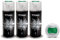 Polisan Spray Paint | Metallic Green | Perfect for Radiator, Plastic, Fabric, Metal, Wood, Bike, Marking | 3 x 400ml | Triple Pack