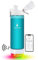 HANDYSPRING Intelligente Wasserflasche mit Erinnerung für Wasser, Licht und Sound, nachfüllbarer Wasseraufnahme-Tracker, Tritan-Kunststoff, feuchtigkeitsspendende Glanzflasche mit 26 Mundstück