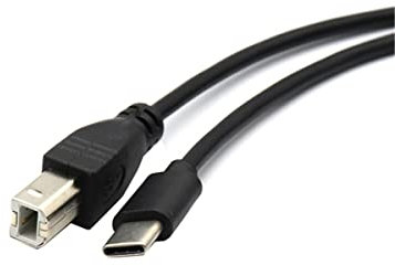 YSJJZRL Câble d'imprimante USB-B vers USB-C/A Cordon d'imprimante USB C Haute Vitesse pour Piano numérique et Plus (Tapez C-1.5M)