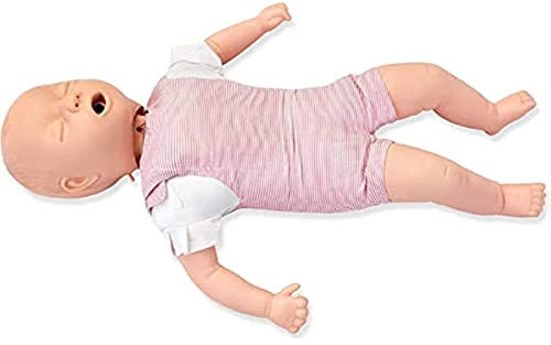 HSRG Säuglings-Erste-Hilfe-Modell, Herz-Lungen-Wiederbelebung-Modell, Fortgeschrittene HLW-Baby-Trainingspuppe, Atemwegsobstruktion, PVC-Erste-Hilfe-Training, Für Pädagogische Lehrforschung