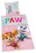Herding Bettwäsche-Set, Paw Patrol, Kopfkissenbezug 80 x 80 cm mit Knöpfen und Wende-Motiv, Bettbezug 135 x 200 cm, Mit Knopfverschluss, 100% Baumwolle/Linon, Rosa