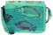 More Than Hip Qinisa Messenger Bag - Fisch Grün - Kleine Umhängetasche Damen aus Recycelten Zementsäcke Leichte Schultertasche Arbeitstasche Schultasche - 28 x 20 x 11/5 cm