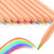 nsxsu 60 Stück Regenbogen Buntstifte für Kinder, 7 in 1 Farbe Bleistift, Regenbogenstift für Kinder, Multi Buntstift, Spaß Bleistifte