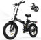 ELEKGO E Bike 20 Fette Reifen 3.0 Elektrofahrrad 36V12Ah Batterie Faltrad, 7 Geschwindigkeiten Getriebe Stadtfahrrad, 250W Motor Mountainbike für Erwachsene