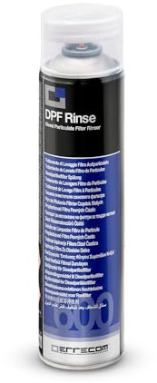 ERRECOM DPF Rinse, Liquide de Rinçage Après Lavage pour Filtre à Particules (FAP) et Catalyseur, Bouteille de 600 ML