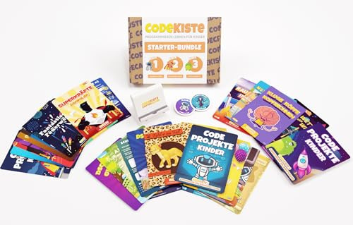 CodeKiste Starter-Bundle (Kiste Nr. 1 bis 3) - Programmieren Lernen für Kinder