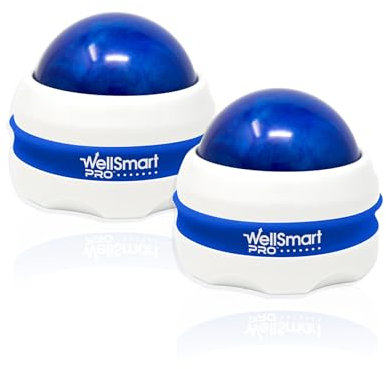 WellSmart Pro Bell's Palsy Manuelles Gesichtsmassagegerät und Stimulator, Behandlung für Lähmungen, Nerven und Muskeln, lindert Steifheit und Entzündungen für Gesicht, Augen, Mund, Kiefer, 2-teiliges