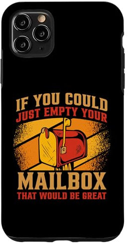 Postman If You Could Just Empty Your Mailbox Postal Worker Case for iPhone 11 Pro Max