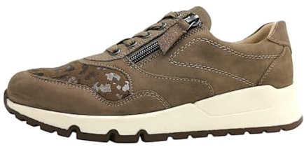 Libelle Dingel Damenschuhe sportlicher Schnürer Braun Freizeit, Schuhgröße:37 EU