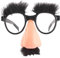 1Pc Große Nase Kostüm Brillen Lustige Disguise Gläser Halloween Dekorative Brille für Geburtstagsfeier Dekoration Maskerade Cosplay Requisiten