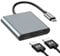 USB C to Dual HDMI Adapter, with 2 4K@60Hz HDMI Docking Station, Type C to HD Splitter for 2 Monitors, Suitable for MacBook Air/Pro, Dell, HP, Lenovo, Chromebook, Surface USB Type C Laptops