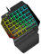 POPETPOP 1pièce Clavier Mécanique à Main Gauche avec Rétroéclairage pour Jeux Clavier Compact Et Portable pour Utilisation à Domicile Design Ergonomique Et Pratique