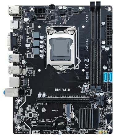 Scheda madre Fit For ZSUS H81 Scheda madre LGA 1150 Base di supporto Pentium Celero Core I3 I5 I7 4° Processore DDR3 RAM SATA3.0 USB3