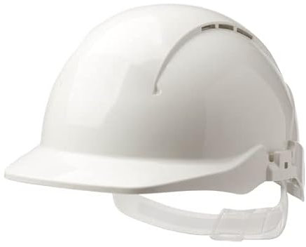 Centurion S09CWF Concept Safety Helmet, Full Peak Vented, White