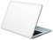 Skins4u Laptop Aufkleber Universal Skin Netbook Sticker für bis zu 13,1 Netbooks 30,5x25,4cm - Solid State White