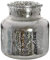 AngraveHome Splatter Silver Wide Funnel Flower Vase Jar Home Decoration Decor Ornament
