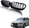 F10 Kühlergrill, Ersatznierengitter für BMW 5er-Serie F10 F11 M5 2010–2017, glänzend schwarz