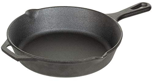 Fox Outdoor Padella in ghisa, con manico, diametro ca. 26 cm