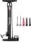 Bike Standpumpe, LYGZTing Tragbare Fahrrad Reifenpumpe Fahrrad-Standpumpe mit Manometer，Fahrradpumpe Hochdruck 160 PSI, passend für Schrader und Presta-Ventil