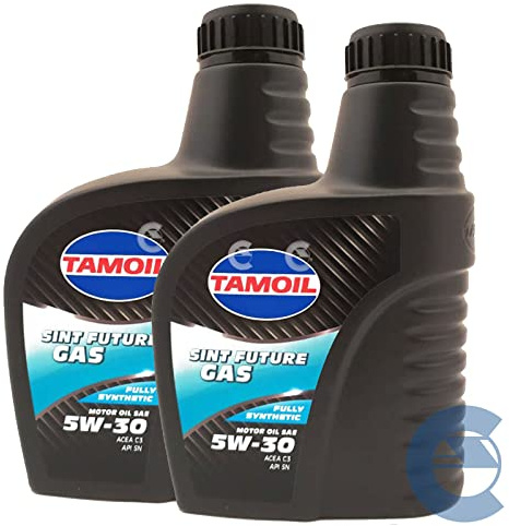 TAMOIL OLIO MOTORE SINT FUTURE GAS GPL/METANO 5W30 ACEA C3 2 LITRI