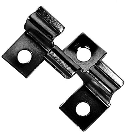 100 Stück WPC Clips Edelstahl, Terrassenclips Clips Klammer WPC Dielen Befestigungsclips (7mm)