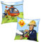 Klaus Herding GmbH Helikopter | Kinder Deko-Kissen 40 x 40 cm | Feuerwehrmann Sam