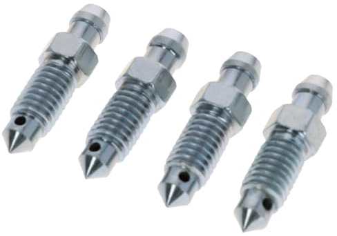 4X Bremssattel Entlüfterschraube Entlüftungsventil M8x1.25x33 mm SW9
