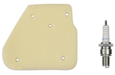 Luftfilter Einsatz + Zündkerze passend für CPI ATU Generic Keeway Sachs Explorer Adly Baotian 50ccm 2-Takt Roller